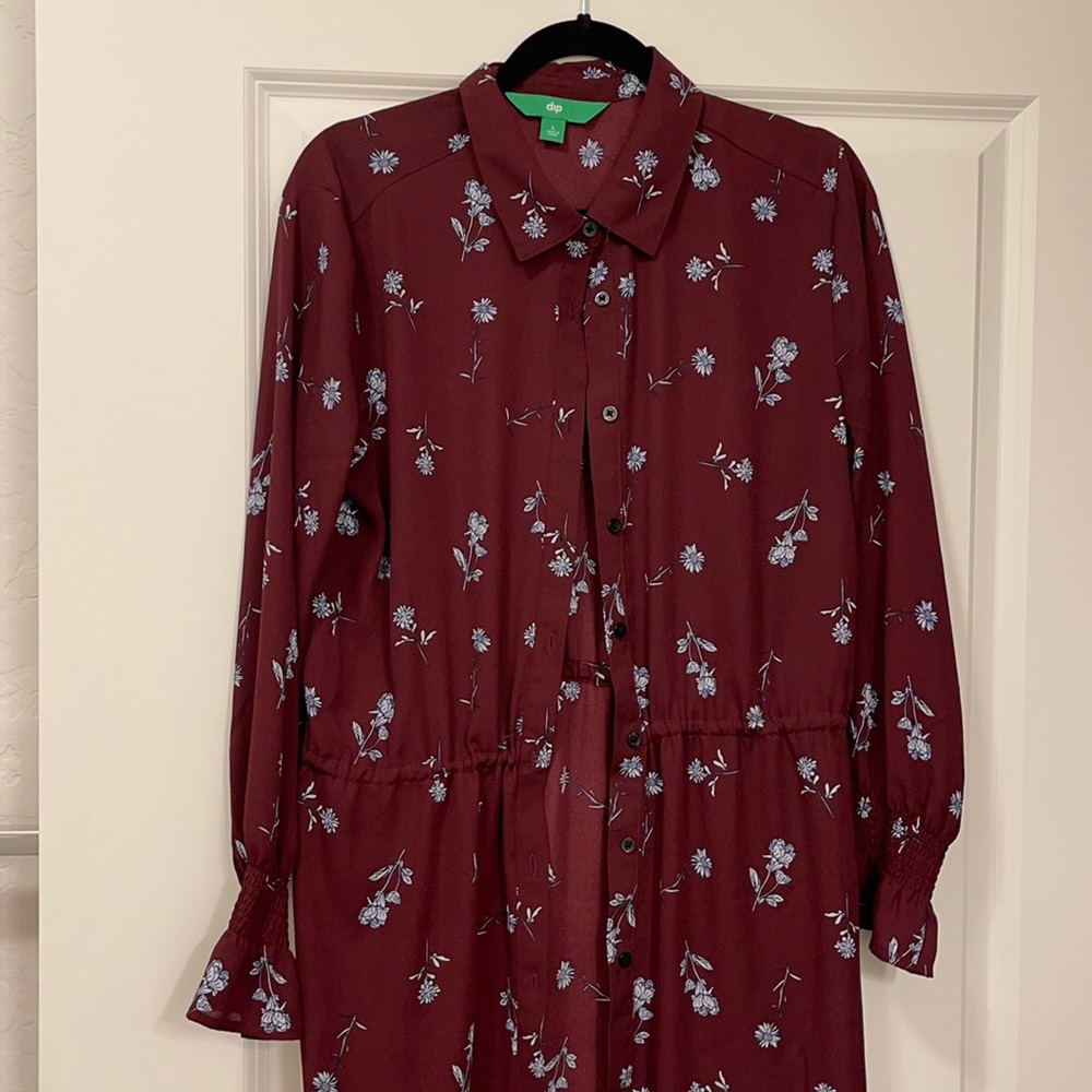 Tunic adjustable waist